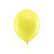 Szivárvány léggömb 30cm Pasztell sárga (100 db)