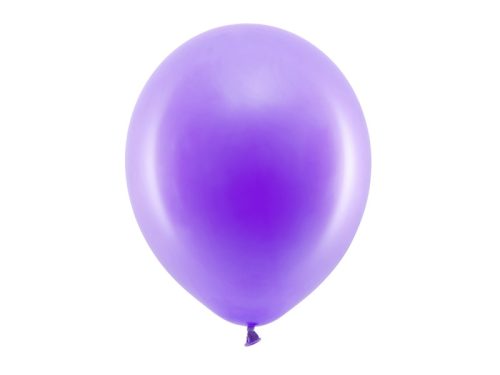 Szivárvány léggömb 30cm Pasztell lila (100 db)