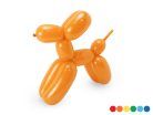 Szivárvány színű modellező lufik pumpával – vegyes színek, 130 cm (30 db)