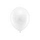 Szivárvány léggömb 30cm Pasztell fehér (10 db)