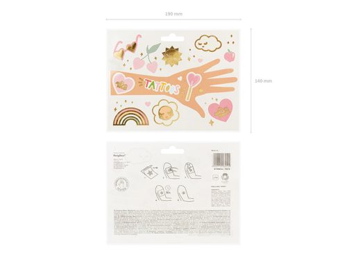 Ideiglenes tetoválás Margaréta (14 db)