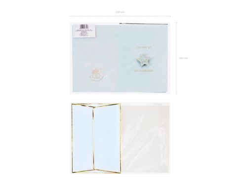 Üdvözlőlap „Dad” kitűzővel