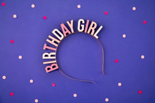 Hajráf Birthday Girl gelirattal