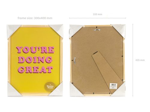 Fa fényképkeret 30×40 cm