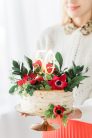 Torta dísz ''50'' arany