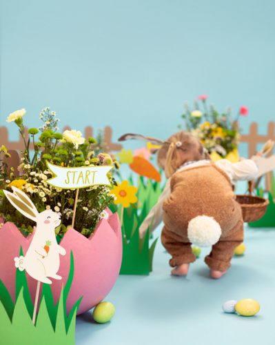 Húsvéti Tojásvadász Szett – Színes Dekorációk (10 db)