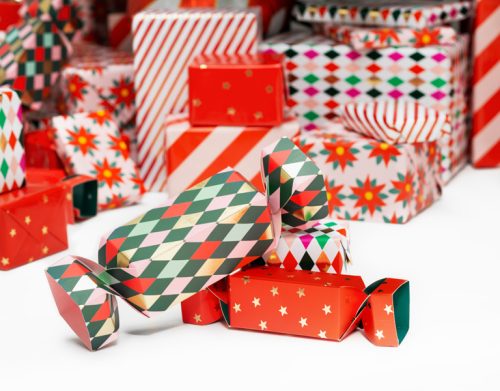 Színes ajándékdoboz (2 db)