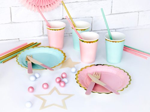 Papírpohár menta 220ml (6 db)