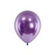 Fényes léggömb 30cm lila (10 db)