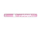 Konfetti ágyú fehér szívekkel 60 cm