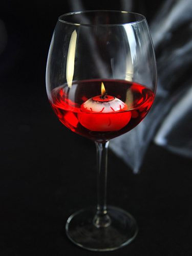 Úszó gyertya szemgolyó (1 db)