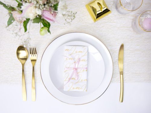 Szatén szalag világos rózsaszín 6mm/25m