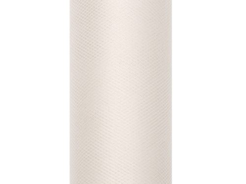Tüll krémszín 0.3 x 9m