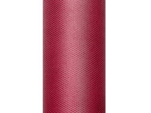 Tüll sötét vörös 0.3 x 9m