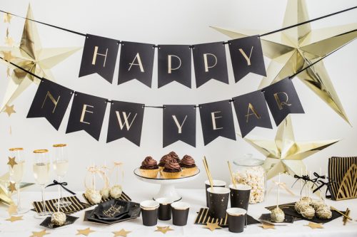 Szatén szalag fekete 6mm/25m