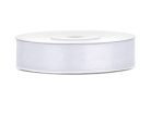 Szatén szalag fehér 12mm/25m