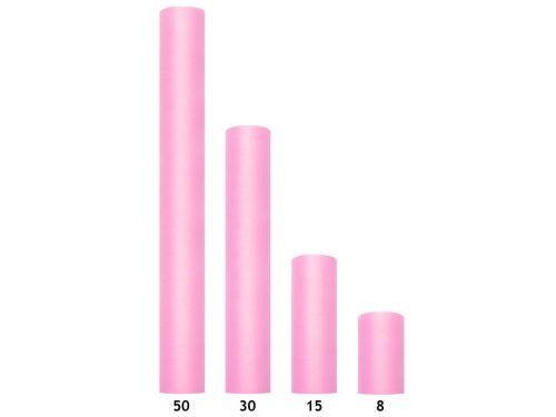 Tüll Rózsaszín 0.3 x 9m