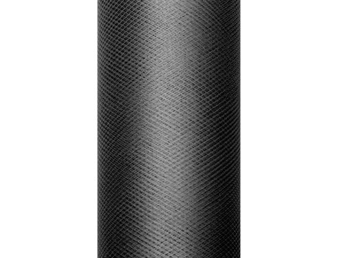 Tüll fekete 0.3 x 9m