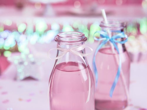 Szatén szalag világos púder rózsaszín 6mm/25m