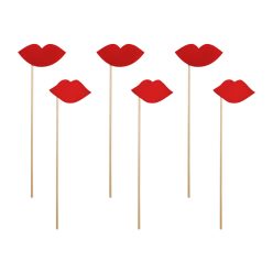 Fotó kiegészítő - Csókos száj (6 db)