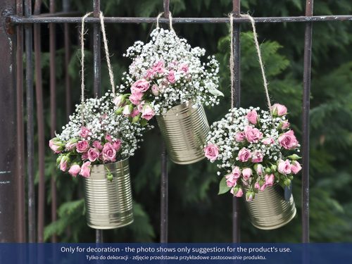 Dekoratív Fémdobozok – Arany (5 db)