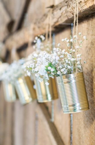 Dekoratív Fémdobozok – Arany (5 db)