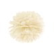 Selyempapír pompom krémszín 25cm