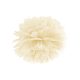 Selyempapír pompom krémszín 35cm