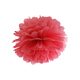Selyempapír pompom piros 25cm