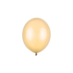 Erős Lufi 23cm Metál élénk narancssárga (100 db)