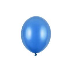 Erős Lufi 27cm Metál búzavirágkék (100 db)