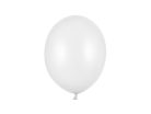 Erős Lufi 27cm Metál tiszta fehér (100 db)