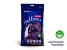 Erős Lufi 27cm Metál lila (100 db)