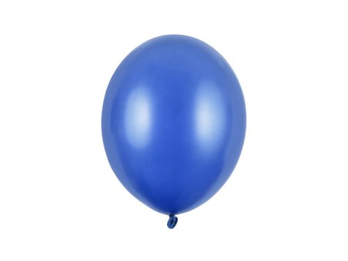 Erős Lufi 27cm Metál kék (100 db)