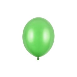 Erős Lufi 27cm Metál élénk zöld (100 db)