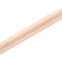 Szatén anyag - világos barack 36cmx9m