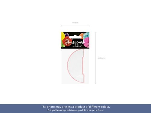 Méhsejt dekorgömb világos krémszín 10cm