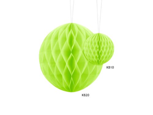 Méhsejt dekorgömb almazöld 20cm