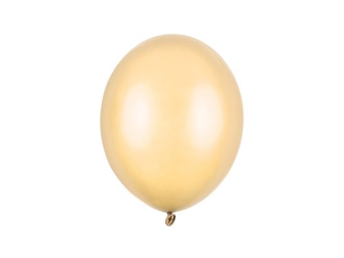 Erős Lufi 27cm Metál élénk narancssárga (50 db)