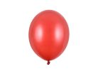 Erős Lufi 27cm Metál pipacspiros (50 db)