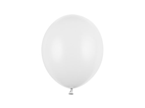 Erős Lufi 27cm tiszta fehér (10 db)