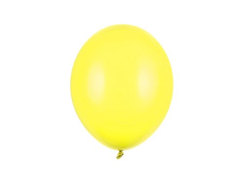 Erős Lufi 27cm citromsárga (50 db)