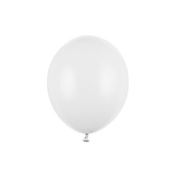 Erős Lufi 30cm - tiszta fehér (50 db)