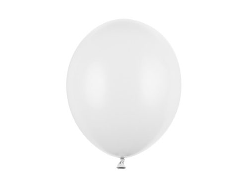 Erős Lufi 30cm - tiszta fehér (50 db)