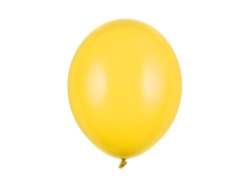 Erős Lufi 30cm - mézsárga (50 db)