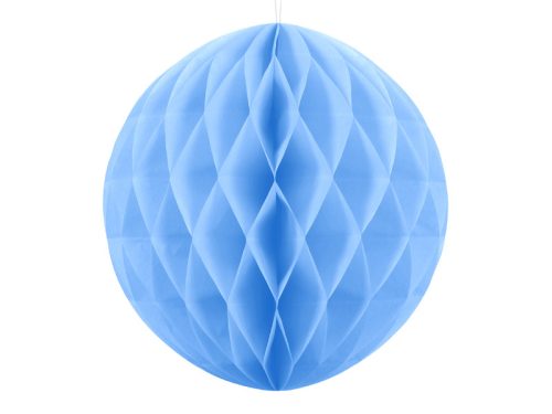 Méhsejt dekorgömb világoskék 40cm