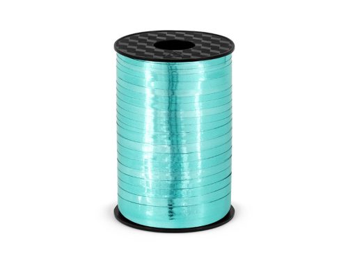 Műanyag szalag lufikhoz türkizkék (5mm / 225m)