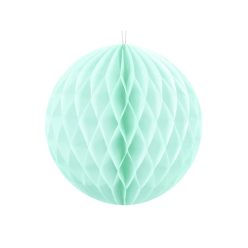 Méhsejt dekorgömb világos menta 10cm