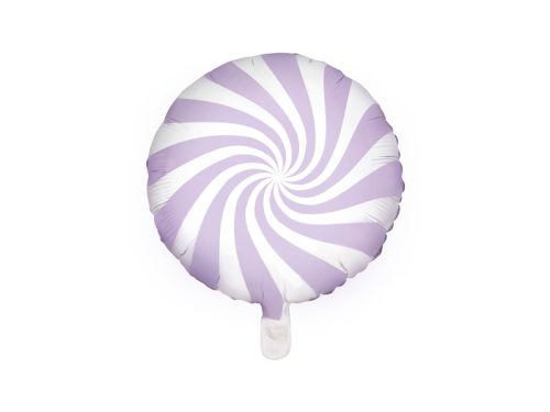 Fólia lufi Cukorka - világos lila 35cm