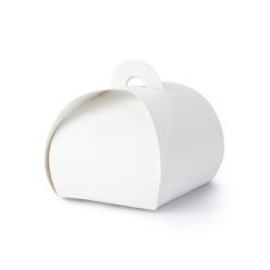 Köszönetajándék doboz fehér 6x6x5.5cm (10 db)